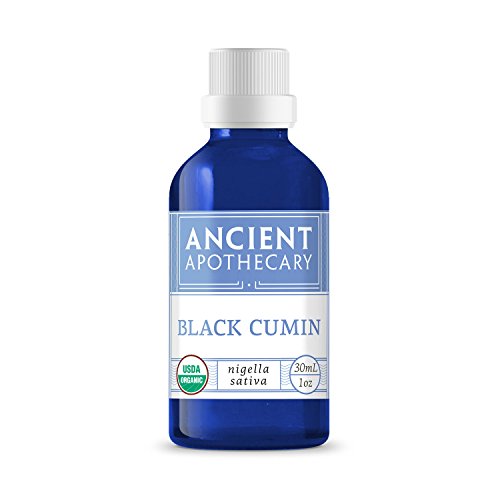 Black Cumin Organic Essential Oil from Ancient Apothecary, 15 mL - 100% Pure and Therapeutic Grade