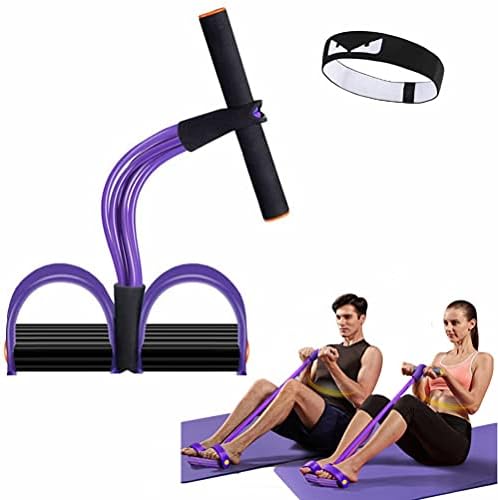 Yoga Pedal Resistance Band - 6-Röhren Fitnessband Für Ganzkörpertraining Zu Hause