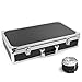 Ghost Fire Sturdy Locking Aluminum Guitar Effect Pedal Case with Pedal Mounting Tape Fastener, 22