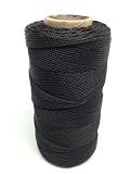 SGT KNOTS Tarred Twine (#9) Bank Line - 1/4 Pound - 100% Nylon Fiber - All-Purpose Utility Twine for Gear Bundles, Crafting, Tie-Down, Home Improvement, Landscaping, Construction (550 feet)