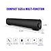 Sound Bar Wired and Wireless Connection, 3D Surround Sound Speaker Bar, Bluetooth Home Theater, with 2.0 Channel Remote Control Dual Connection Methods for TV PC Smartphones Music and Moviethumb 1