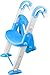 GPCT [Portable] 3-In-1 Kids Toddlers Potty Training Seat W/ Step Stool. Sturdy, Comfortable, Safe, Built In Non-Slip Steps W/ Anti-Slip Pads. Excellent Potty Seat Step Trainer- Boys/Girls/Baby- Blue