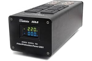 ELE ELEOPTION 3000W 15A 100-240V AC8.8 Advanced Audio Power Purifier Filter AC Power Socket Video Noise Eliminator/Line Conditioner/Whole Entertainment System Protection