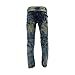 Trill Nation - Men's Motto Zippers Jeans - Blue
