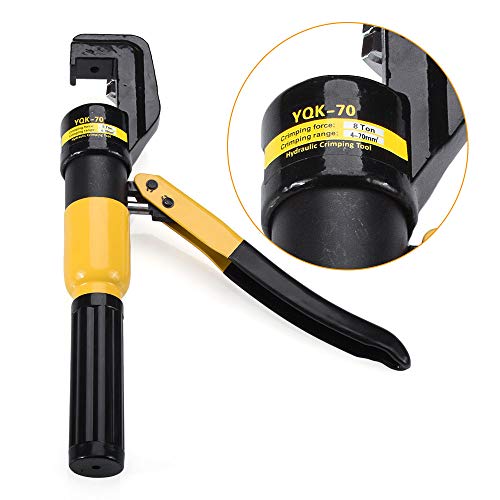 image for Suteck Hydraulic Crimper 10 Tons Hydraulic Wire Battery Cable Lug Term