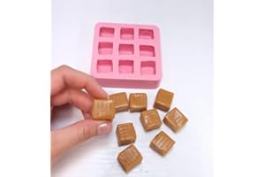 Caramel candies 9 cavities cereal mold | Soap | Candle | Mold for Wax | Mold for Resin