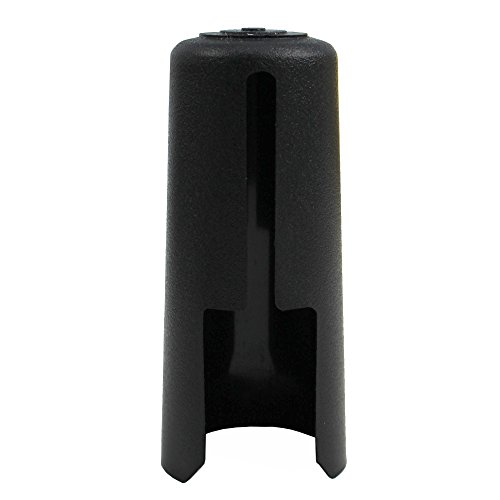 Rovner Ligature & Plastic Cap for Alto Standard Saxophone - Dark Ligature for Hard Rubber Mouthpiece (1RL)