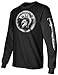 LongSleeve T-Shirt Molon w Sleeve Print Black