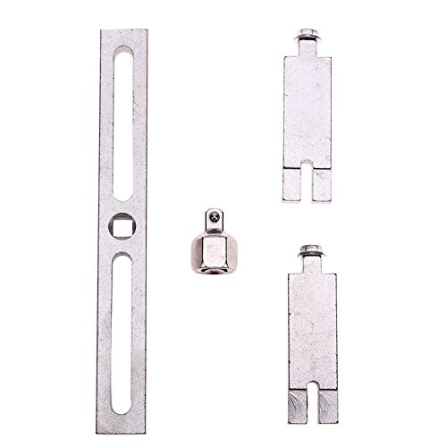 Click Here to See More Images Alloet Car Pump Wrench Tools Adjustable Fuel Tank Wrench Lid Removal Kit for Benz/BMW/VW