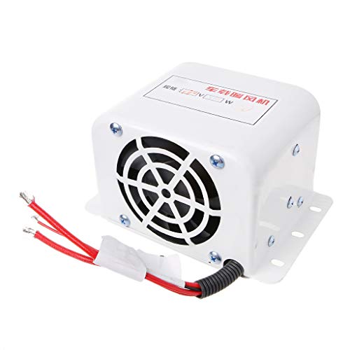 Autone 800W 12V 24V Car Fan Heater Window Defroster Warm Air Heater Demister with Double Airflow Outlet