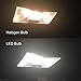 12Pcs 194 LED, T10 W5W 192 168 194 LED Bulbs, Interior Led Lights for Dome Map Door Courtesy License Plate Light-White (white)