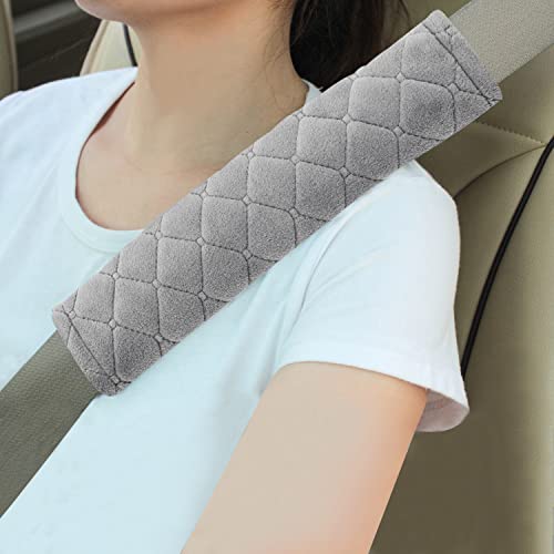 Amooca Soft Auto Seat Belt Cover Seatbelt Shoulder Pad Cushions