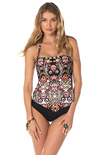 Becca by Rebecca Virtue Women's Havana Bandeau Tankini Top