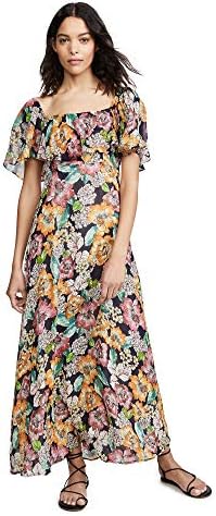 eleanor maxi dress shani shemer Shani Shemer Eleanor Maxi Dress in Blue Sky Flowers