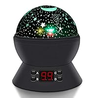 Star Night Light, Star Projector for Kids, DSTANA Kids Light Projector with Timer, Projection Lamp for Bedroom Parties Birthday Gifts