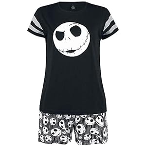 The Nightmare Before Christmas Jack Skellington Pyjama zwart