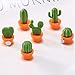 12PCS Refrigerator Magnet Kitchen Magnet Office Magnet whiteboard and Dry Cleaning Board, Lovely and Colorful Potted Design (Cactus)