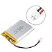 uxcell Power Supply 3.7V 1200mAh 2P PH 2.0mm Pitch Li-ion Rechargeable Lithium Polymer Li-Po Battery