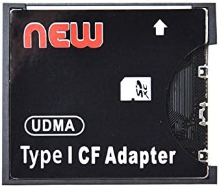 CISNO High Speed SD/MMC/SDHC/Eye-Fi to CF I Compact Flash I Card Adapter Support UDMA
