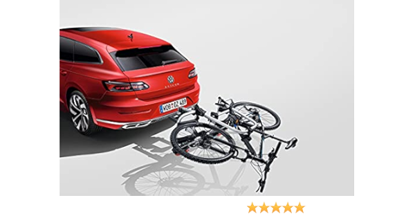 Volkswagen 000071105G Fietsendrager voor aanhanginrichting, AHV-drager,  achterdrager, voor 2 x fietsen, grote inklaphoek, uitbreidbaar : Amazon.nl:  Auto \u0026 motor