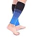 Doc Miller Compression Calf Sleeve for Men & Women, 20-30 mmHg Graduated Support, Knee High, Running, Shin Support, Calf Sleeves, Striped Design, 1 Pair
