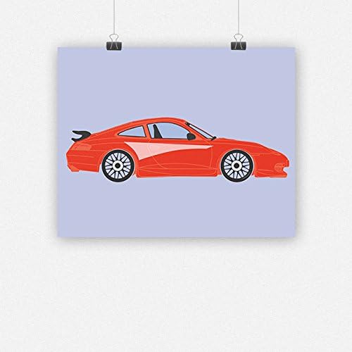 Race car nursery print (12.5"x10")
