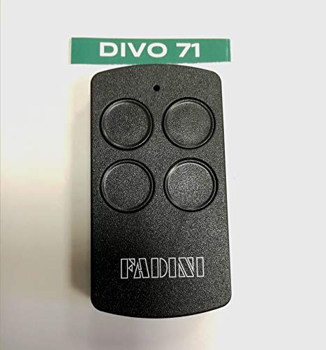Fadini Divo 71 Gate Opener Remote Control - 433 MHZ