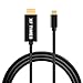 XF TIMES USB C to HDMI Cable USB 3.1 Type C Male (Thunderbolt 3 Compatible) to HDMI Male 4K x 2K Cable for the 2016 MacBook Pro, Chromebook Pixel, Samsung Galaxy S8/S8 Plus etc. (6 Feet/1.8 Meters)