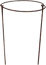 Garden Pride Rusty Bow Plant Supports Pack of 4 72cm Tall 40cm High view 6