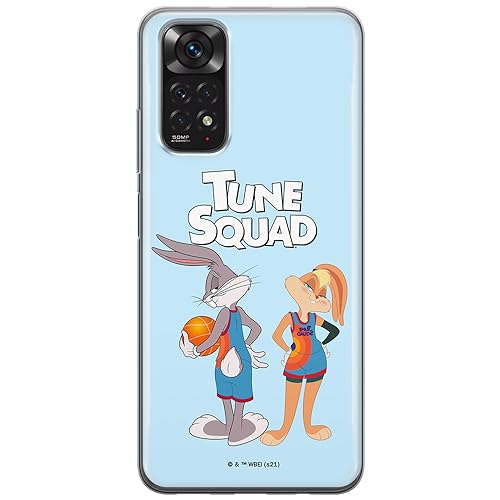 ERT GROUP Handyhülle für Xiaomi REDMI Note 11 4G/ 11S 4G Original und offiziell Lizenziertes Looney Tunes Muster Space Jam 022 optimal an die Form des Handy angepasst, hülle aus TPU