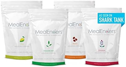 MealEnders Signaling Lozenges–Control Appetite, Curb Cravings, Stop Overeating, and Master Portion Control–Helps You Stick to Any Diet Weight Loss Program, 25-pc Pouch (Pack of 4)