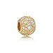 Pandora Shine Golden Mix Pave Ball Charm 767052CSY