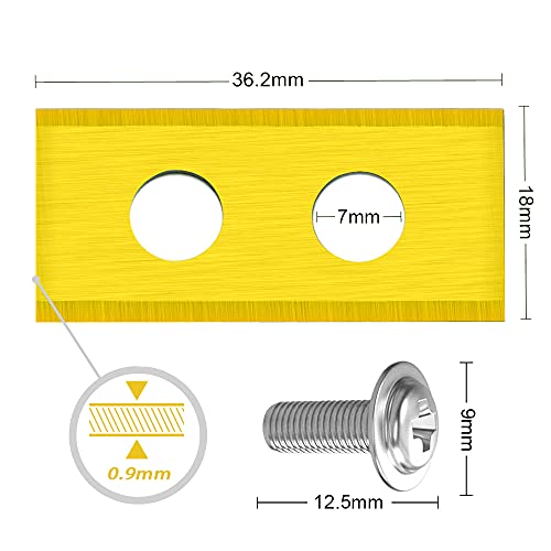 FUNCUT Durable Robot Lawn Mower Replacement Blade for Worx Landroid