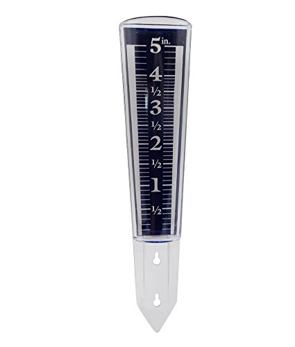 Gardtech 5-Inch Capacity Rain Meter Easy-Read Magnifying Rain Gauge - Thumbnail 6