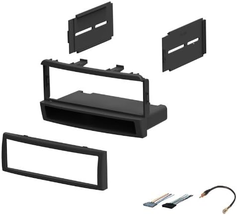 Ford Focus Mercury Cougar Single Din Dash Kit 1998 1999 2000 2001 2002 2003 2004 Wire Harness Antenna Adapter