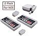 2-Pack NES Controller Wireless.Wireless Game Controller for NES Classic Edition.No-Wired Gamepad Joypad with Receiver Adapter for NES Classic Gaming System Console