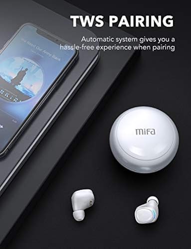 Wireless Bluetooth Earbuds White, MIFA X8 TWS Bluetooth