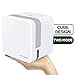Electric Mini Dehumidifier for Home, 1200 Cubic Feet(215 sq ft), 22oz Capacity Compact and Portable Small Dehumidifiers with Two Mode, Ultra Quiet Auto-Off Dehumidifiers for Bedroom, Closet, Kitchen
