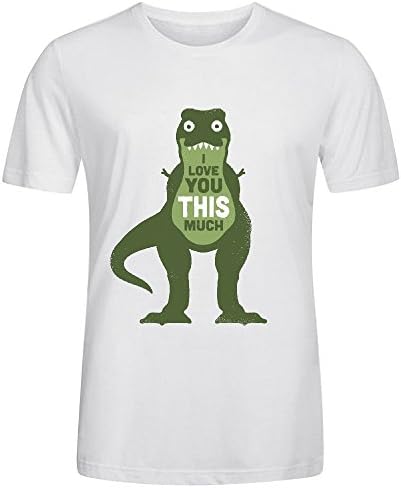 Icefish Funny Amourosaurus Men T-shirt White