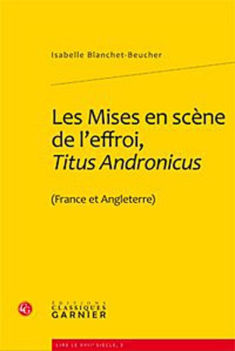 Les  mises en scène de l'effroi, 