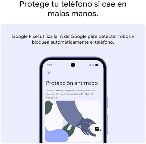 Pixel 10a - 7 anos de novas atualizações e funcionalidades, mais de 30 horas de autonomia, assistente de câmara, Gemini Live, Pixel Security - Cinzento Nebuloso, 128GB