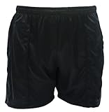 Referee Soccer Short Solid Black Pockets