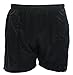 Referee Soccer Short Solid Black Pockets