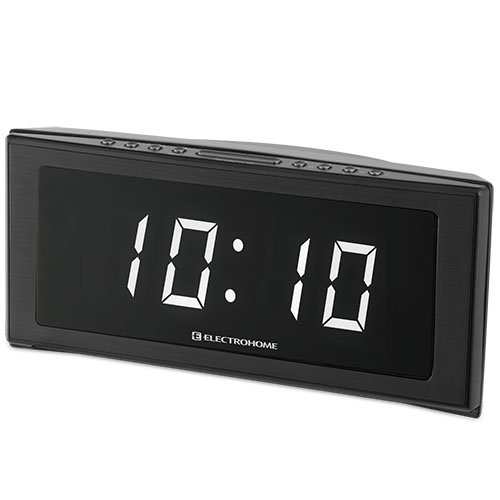 Electrohome-18-Jumbo-LED-Alarm-Clock-Radio-with-Battery-Backup-Auto-Time-Set-Digital-AMFM-Tuner-Dual-Alarm-Ind