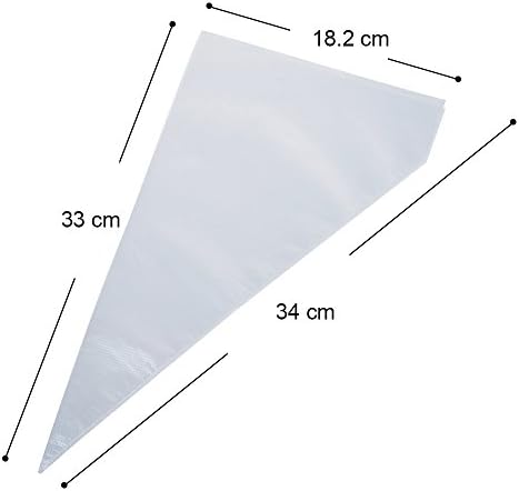 Lictin Poche à Douille Jetables, Poche à Douille Patisserie, 120 Pcs