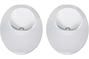 LUCLYYASYS 2024 Upgrade WR55X11132 WR55X25754 Refrigerator Led Light and Cover Assembly*2 Replace WR55X26487 WR55X30603 WR55X30602 WR55X26486 Compatible with Ge Refrigerator Led Light Assembly 2-year QA