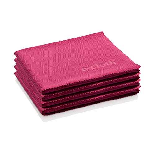 E-Cloth-Glass-Polishing-Microfiber-Cleaning-Cloth-Raspberry-Pink-4-Count