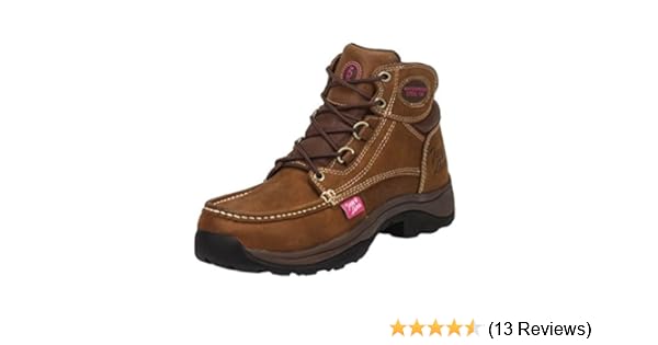 tony lama women's saddle tan tonk 3r casual waterproof steel toe work boots