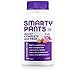 SmartyPants Adult Complete and Fiber Daily Gummy Vitamins: Multivitamin, Inulin Prebiotic Fiber, Omega 3 DHA/EPA Fish Oil, Folate (Methylfolate), Methyl B12, Vitamin D3, 120 count (20 Day Supply)