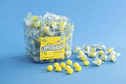 Lemonhead Hard Lemon Candy, Individually Wrapped